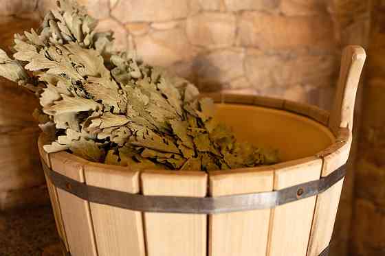 Кедровая бочка в массажном салоне "Уже Иду" Санкт-Петербург