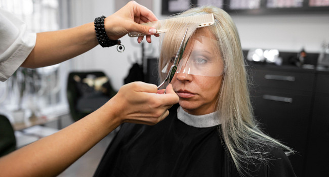 Женская стрижка в парикмахерской "ЛВ" Санкт-Петербург - изображение 3