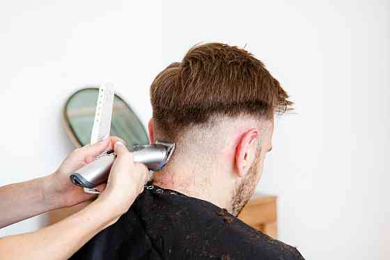 Мужские стрижки в парикмахерской "Притяжение" Санкт-Петербург