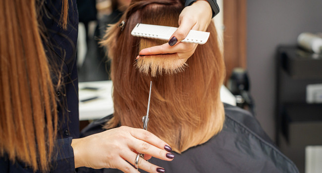 Женская стрижка в парикмахерской "Стайл" Санкт-Петербург - изображение 1