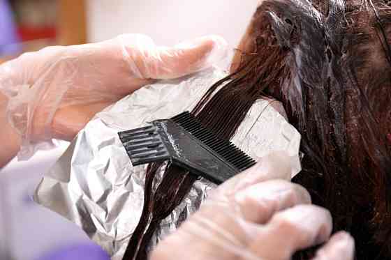 Окрашивание волос в 1 тон Санкт-Петербург