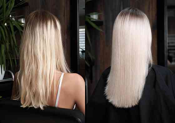 Тонирование средние волосы(до плеч) Санкт-Петербург