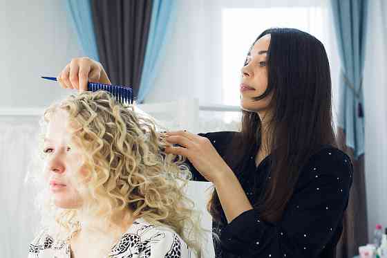 Химическая завивка на короткие волосы Санкт-Петербург