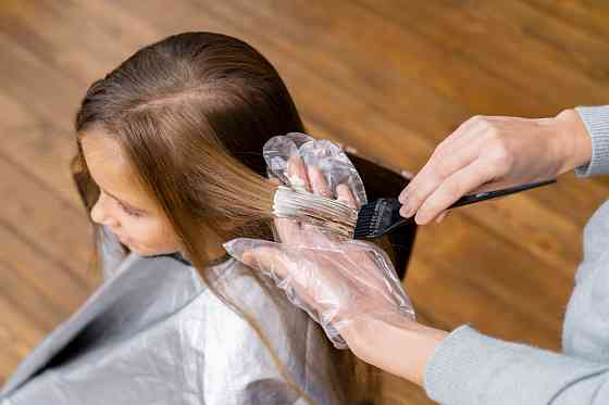 Окрашивание волос в 1 тон Санкт-Петербург