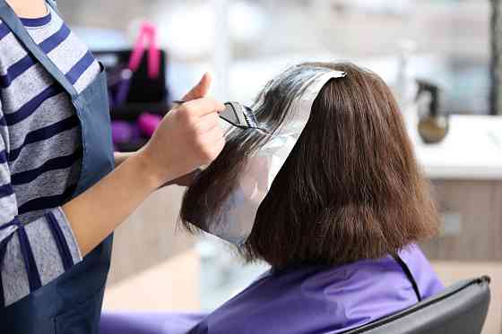 Тонирование Короткие волосы Санкт-Петербург