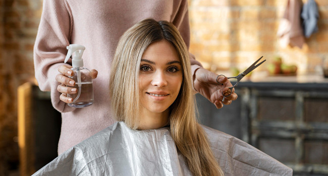 Стрижка женская длинные волосы Санкт-Петербург - изображение 3