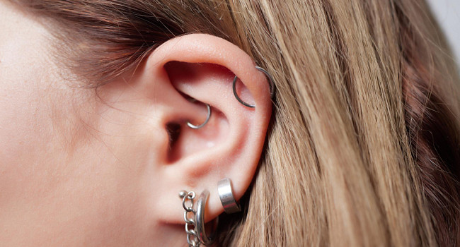 Пирсинг хряща уха Санкт-Петербург - изображение 3