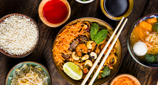 Меню паназиатской кухни в ресторане "Трикатель" Санкт-Петербург - изображение 1