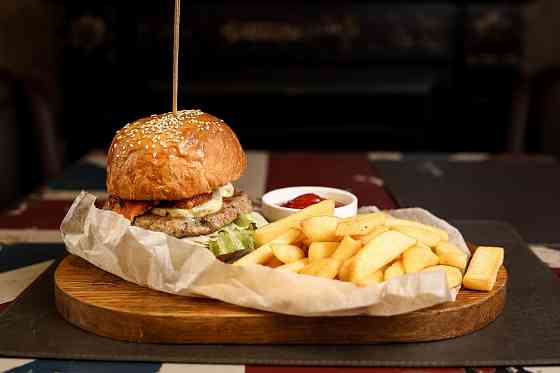 Меню американской кухни в гастробаре "Марсала" Санкт-Петербург