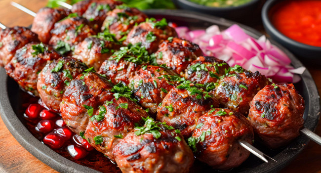 Меню азербайджанской кухни в ресторане "Мангал&Гриль Санкт-Петербург - изображение 1