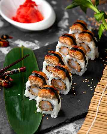 Меню японской кухни в ресторане "AzianA" Санкт-Петербург