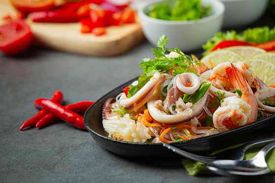 Меню тайской кухни в ресторане "AzianA" Санкт-Петербург