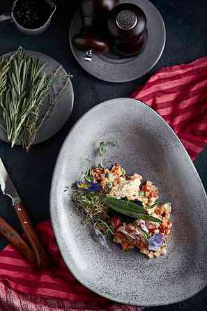 Меню авторской кухни в ресторане "Юджин" Санкт-Петербург