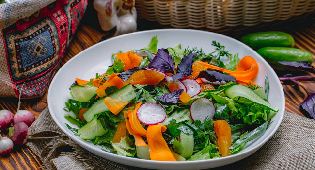 Меню вегетарианской кухни в ресторане "Юджин" Санкт-Петербург - изображение 1