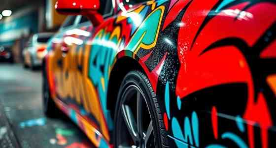 Аэрография автомобиля Санкт-Петербург