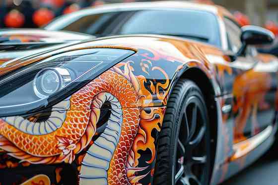 Аэрография автомобиля Санкт-Петербург