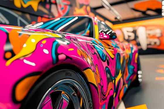 Аэрография автомобиля Санкт-Петербург